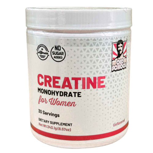 CREATINA Monohydrate FOR WOMEN – Old School - MiTienditaCL